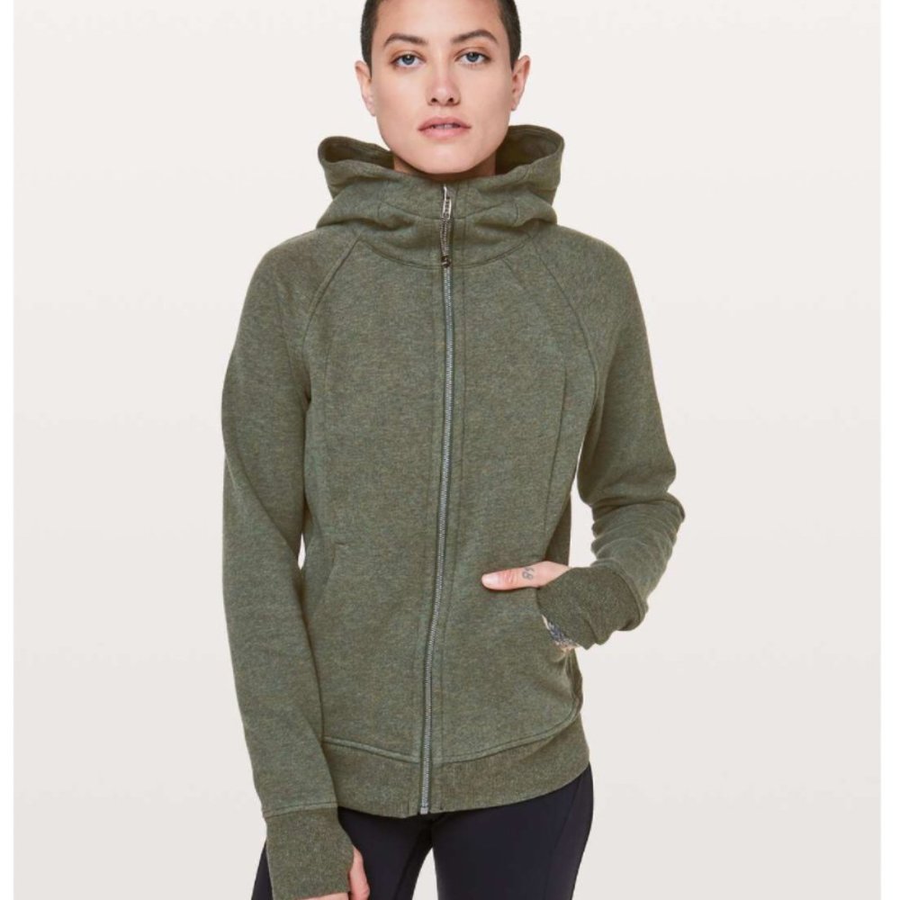 Lululemon Scuba Hoodie Green